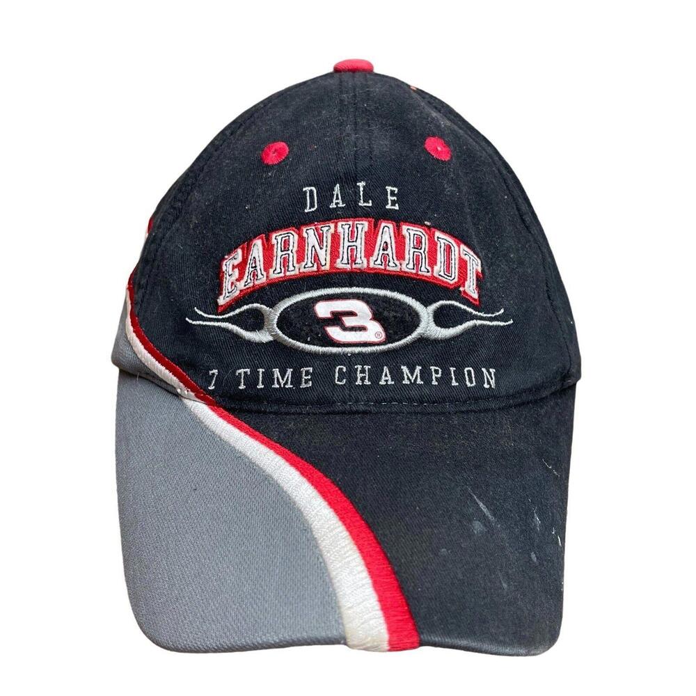 Vintage Chase Authentics Dale Earnhardt Nascar Hat 7 Time Champ Adjustable Cap